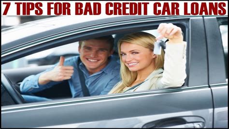 Auto Loans For Bad Credit